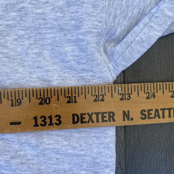 Jerzees NuBlend Partner in Crime 2 On the Run Hoodie Sweater Large Gray - Picture 6 of 8